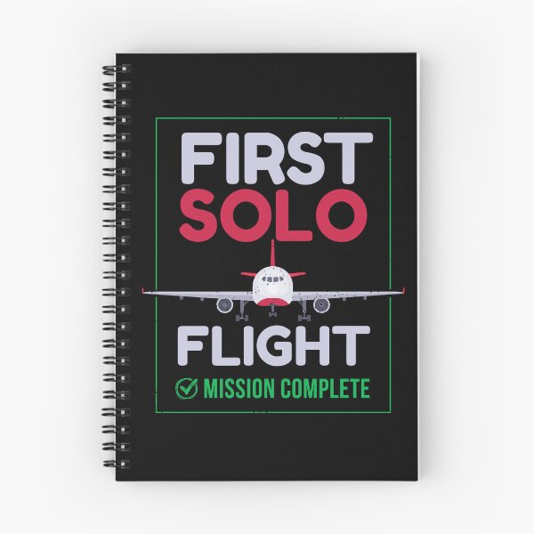 Item preview, First Solo Flight Airplane First Flight designed and sold by MooonTees.