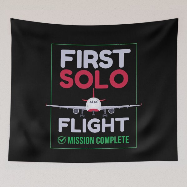 Item preview, First Solo Flight Airplane First Flight designed and sold by MooonTees.