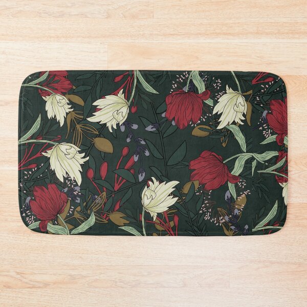 Item preview, Dark Midnight Floral designed and sold by catmmars.