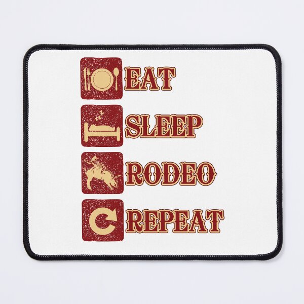 Item preview, Eat Sleep Rodeo Repeat designed and sold by jaygo.