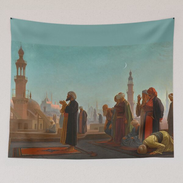 Item preview, Jean-Leon Gerome  Prayer In Cairo designed and sold by TeeARTHY.