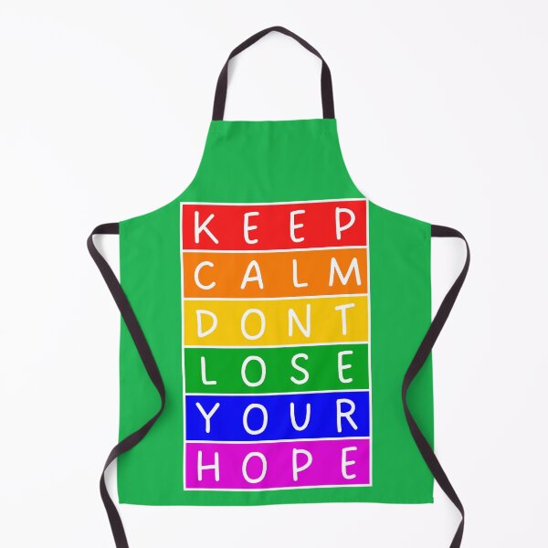 Item preview, Keep calm. Don't lose your hope  - Rainbow designed and sold by RainbowWordLand.