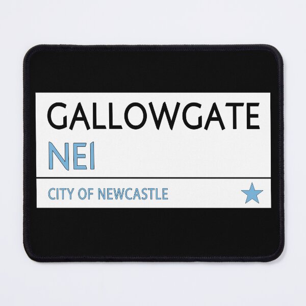 Item preview, GALLOWGATE ROAD SIGN -  NEWCASTLE  designed and sold by Confusion101.