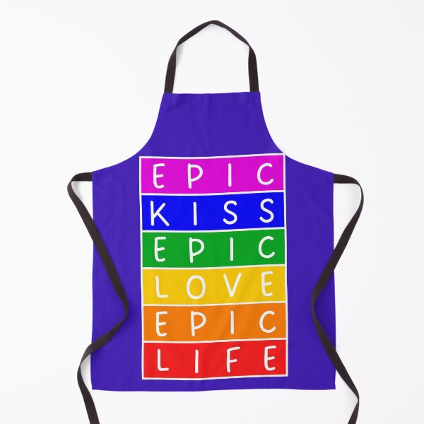 Item preview, Epic kiss. Epic love. Epic life - Violet to red rainbow designed and sold by RainbowWordLand.