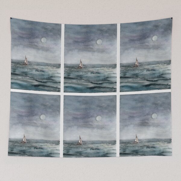 Item preview, Tiny Boat on a Big Ocean designed and sold by Deborah  Watson.