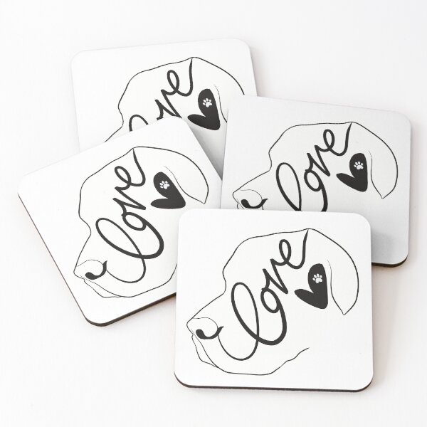 Item preview, Dogs = Love designed and sold by PangolinPurple.