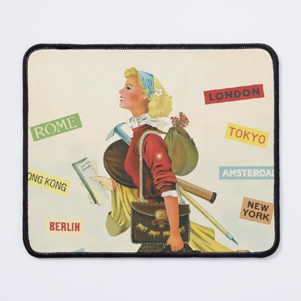 Item preview, See The World Travel Vintage poster designed and sold by headkatie.
