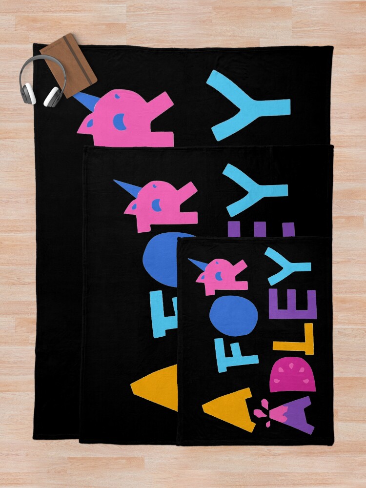 "Youtube A For Adley" Throw Blanket for Sale by 666scumbag Redbubble