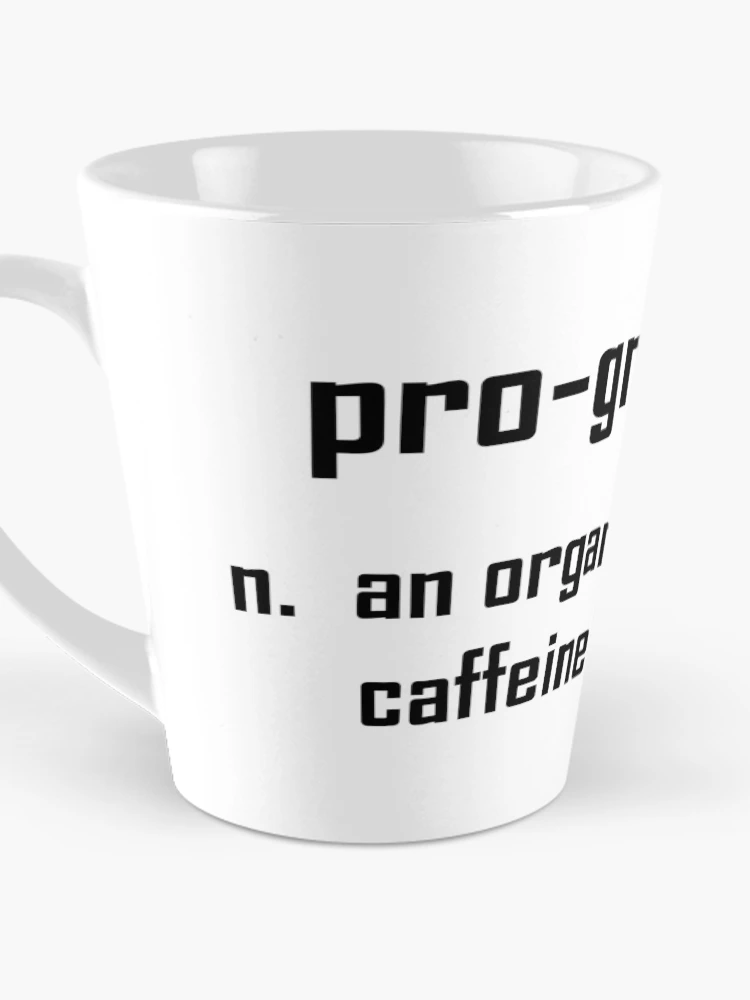 Thumbnail 3 von 4, Kaffeebecher, Programmierer Definition - Funny Computing Design designt und verkauft von the-elements.
