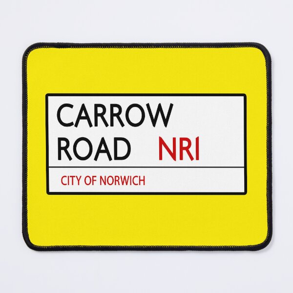 Item preview, CARROW ROAD STREET SIGN - NORWICH designed and sold by Confusion101.