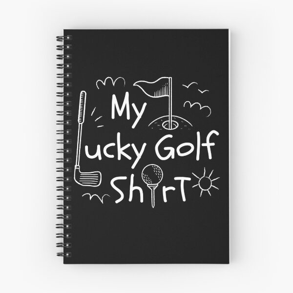 Item preview, Lucky golf shirt doodle  designed and sold by Cyrenaica 1949.