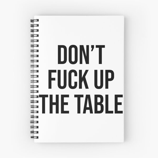 Item preview, Don't Fuck Up The Table Coasters Hilarious designed and sold by Sour Soul.