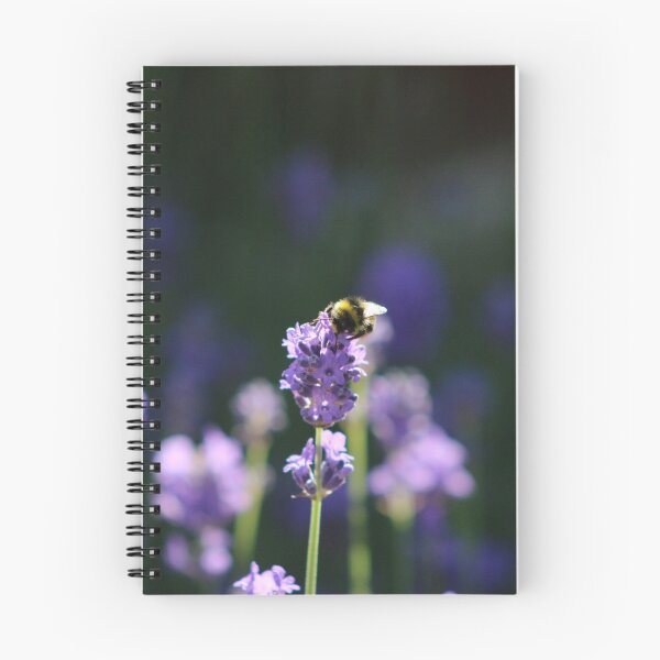 Item preview, Bee on Lavender designed and sold by lewbarberdesign.
