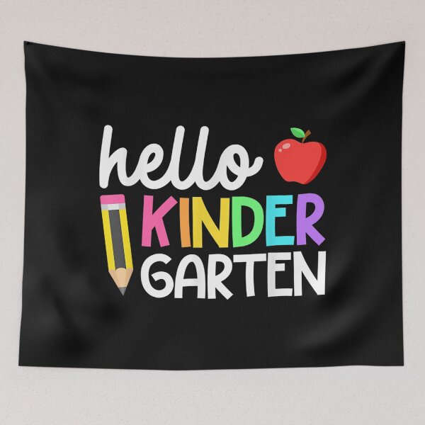 Item preview, Hello Kindergarten Team Kinder Back to School Teacher For and Kids designed and sold by anes18.