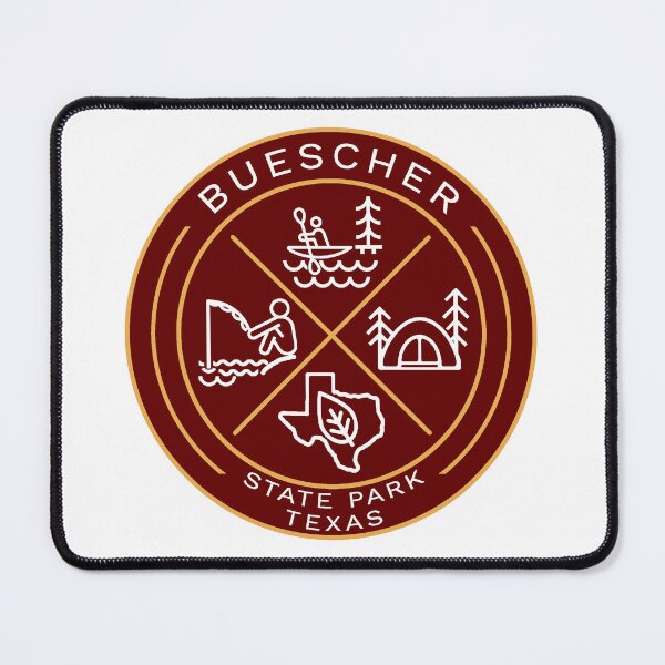 Item preview, Buescher State Park Heraldic Logo designed and sold by VanyaKar.