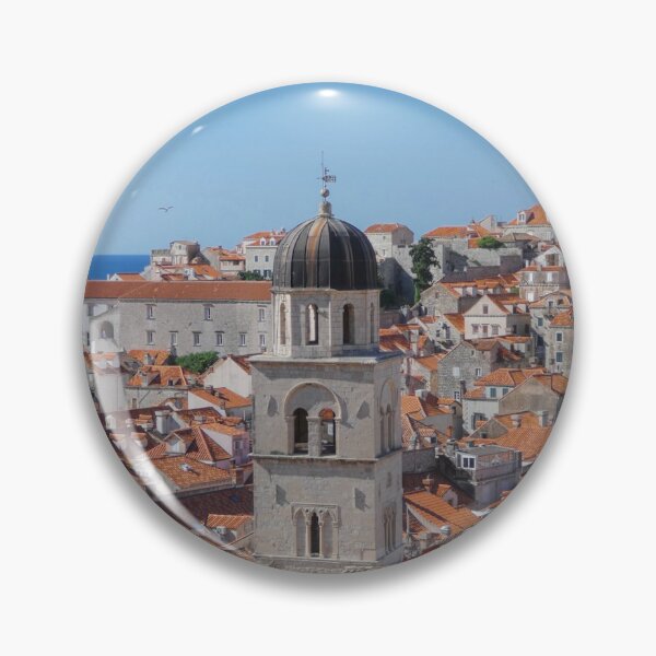 Item preview, Dubrovnik Old Town Sky Line with Bell Tower designed and sold by PaulinaS.
