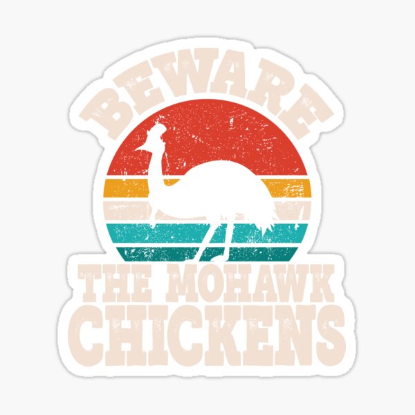 Item preview, Funny Cassowary Owner Beware Danger Chickens designed and sold by eternallygifted.