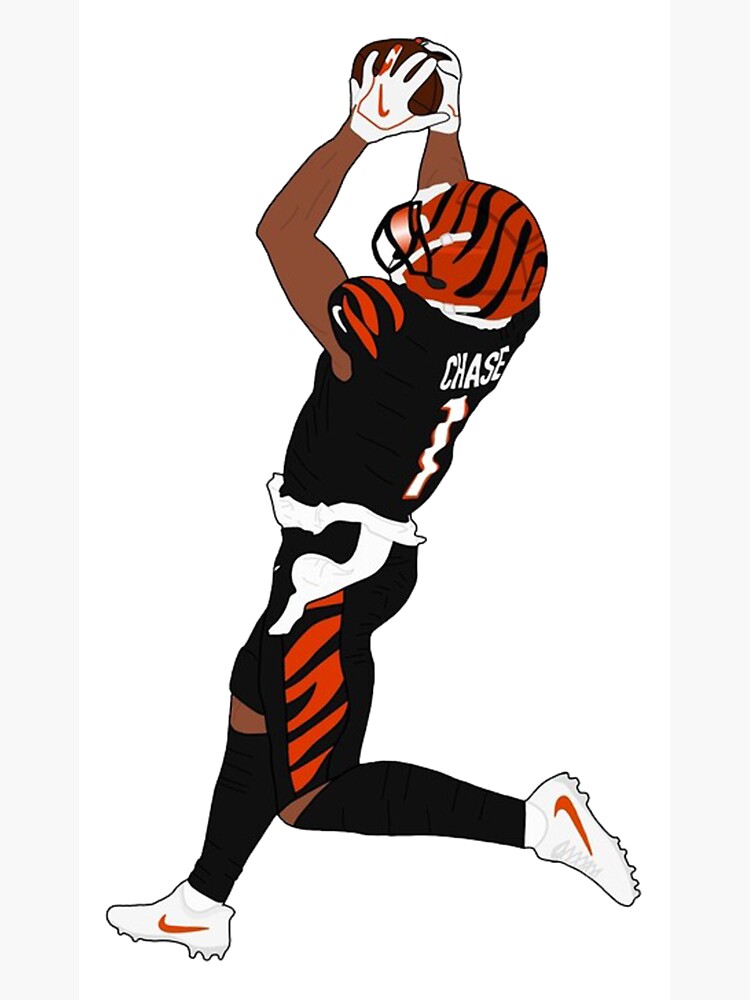 Joe Burrow Jamarr Chase STICKER - NFL Cincinnati Bengals Ohio Cincy  Wincinnati