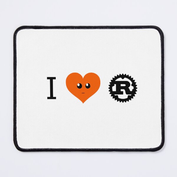 Item preview, I heart Rust - Ferris designed and sold by leesander.