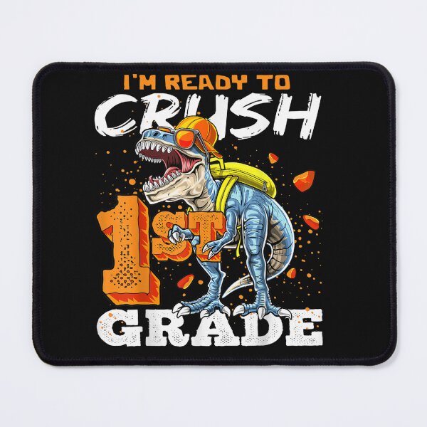 Item preview, Im Ready To Crush 1st Grade T Rex Dinosaur Back to School For Boys  designed and sold by anes18.