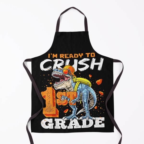 Item preview, Im Ready To Crush 1st Grade T Rex Dinosaur Back to School For Boys  designed and sold by anes18.