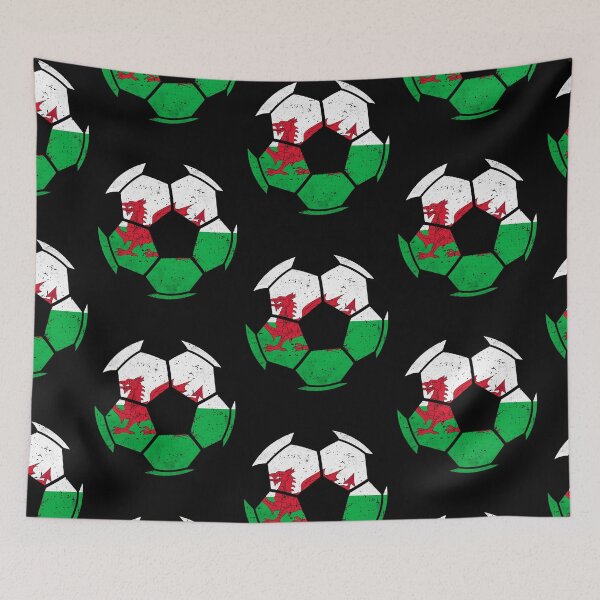 Item preview, Wales Soccer Ball Flag Jersey Welsh Football Fan  designed and sold by EIMgraphic.
