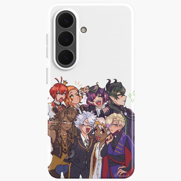 twisted wonderland besties Samsung Galaxy Soft Case