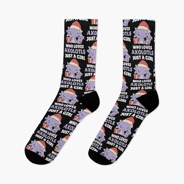Item preview, Just A Girl Who Loves Axolotls Cute Girls Christmas Pajama  designed and sold by JillLewis45577.