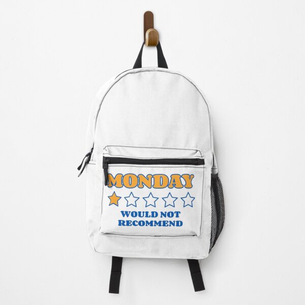 Item preview, Would not recommend Monday meme - One star review designed and sold by Popalt.