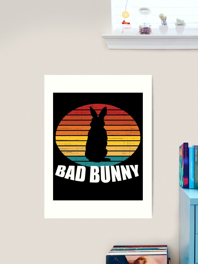 Bad Bunny Dodgers 55 cute | Photographic Print