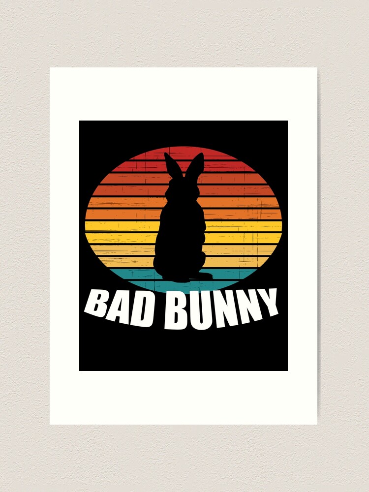 Bad Bunny Dodgers 55 cute | Photographic Print