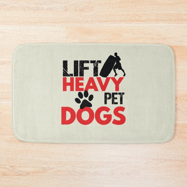 Item preview, Lift Heavy Pet Dog funny dog sayings for dog owners designed and sold by randomdogshirt.