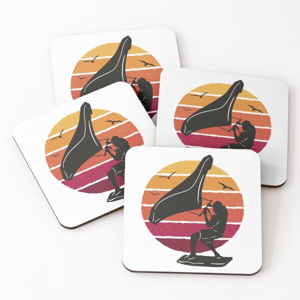 Item preview, Retro sunset hydrofoil water sports  designed and sold by Cyrenaica 1949.