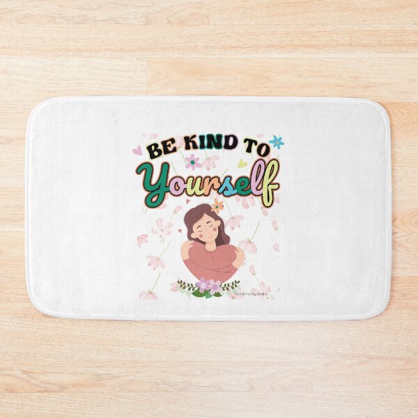 Item preview, Be kind to yourself slogan,muticolored designed and sold by PalomaHealing24.