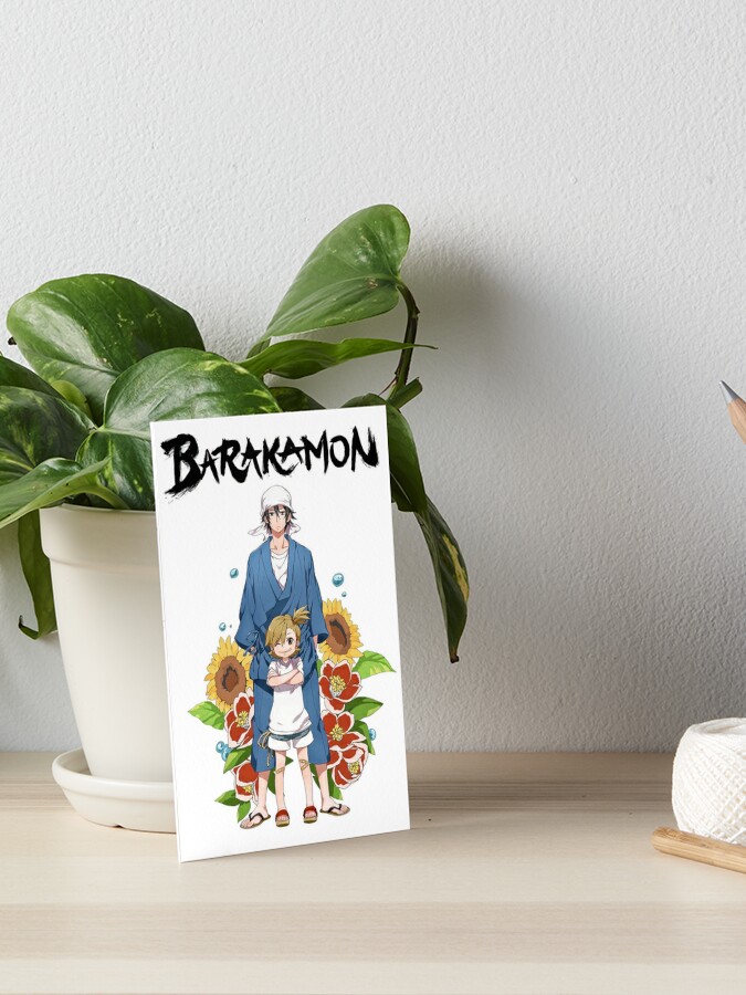 Barakamon Sei Handa and Naru Kotoishi | Greeting Card