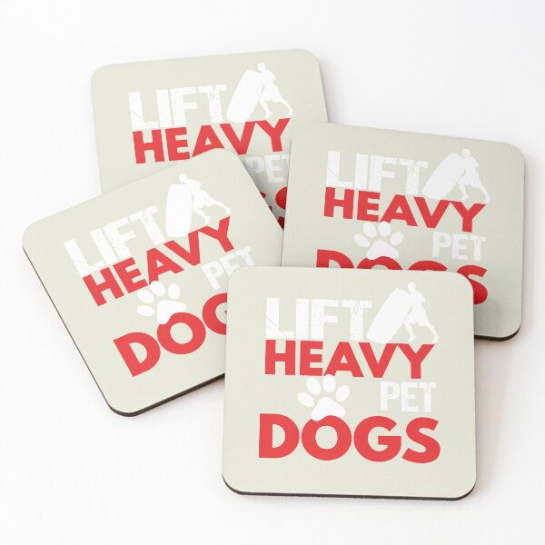 Item preview, Lift Heavy Pet Dog funny dog sayings for dog owners designed and sold by randomdogshirt.