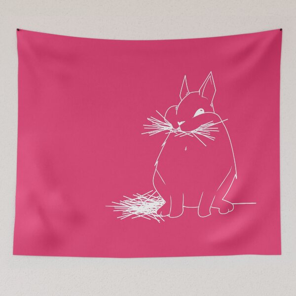 Item preview, Hot Pink Hay bunny designed and sold by etherElric.