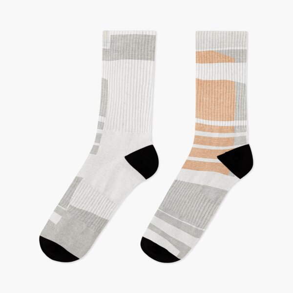 Item preview, Abstract Orange and Grey Shreds designed and sold by FAROSSTUDIO.