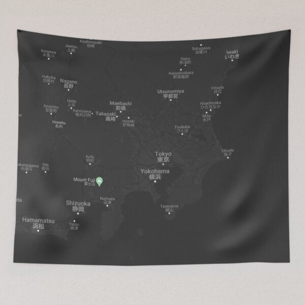 Item preview, Tokyo Map designed and sold by kapiks.
