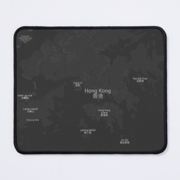 Item preview, Hong Kong Map designed and sold by kapiks.