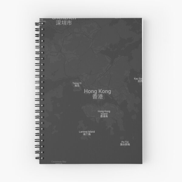 Item preview, Hong Kong Map designed and sold by kapiks.