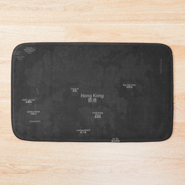 Item preview, Hong Kong Map designed and sold by kapiks.