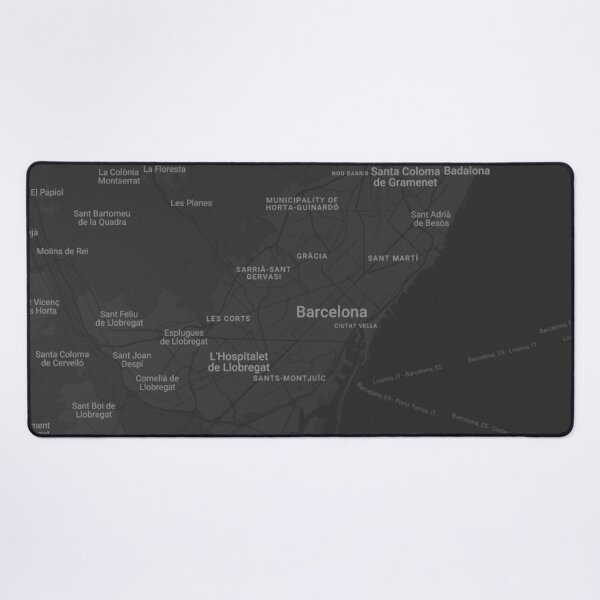 Item preview, Barcelona Map designed and sold by kapiks.
