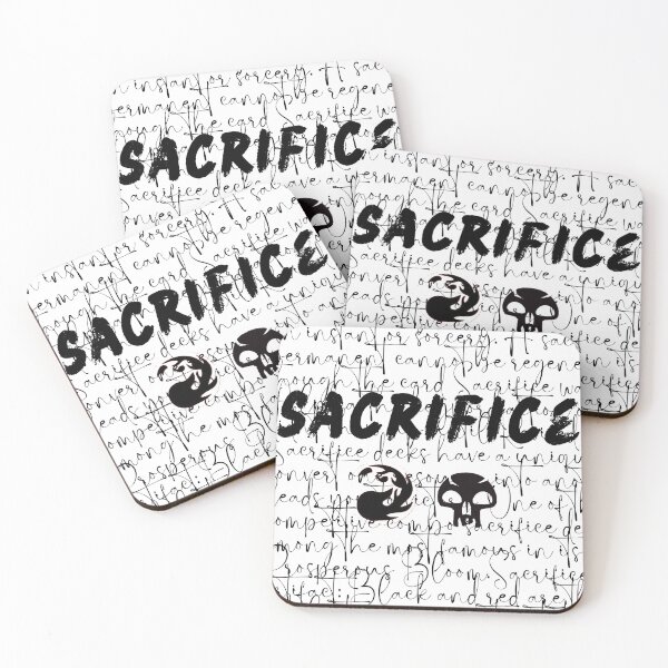 Item preview, Sacrifice definition MTG T-Shirt Red and Black Pips  designed and sold by JamesScottArt.