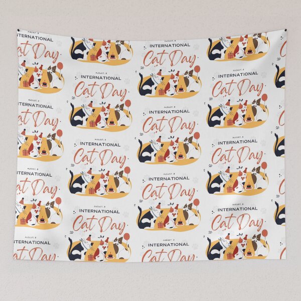 Item preview, Copy of Cat Day 8.8 designed and sold by July18.