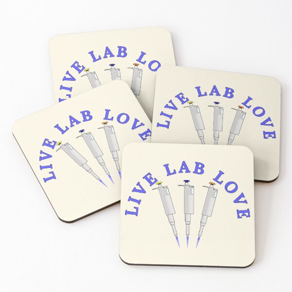 Item preview, Live Lab Love Pipettes (tan) designed and sold by STEMphrases.