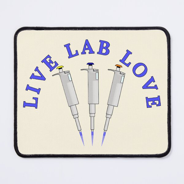 Item preview, Live Lab Love Pipettes (tan) designed and sold by STEMphrases.
