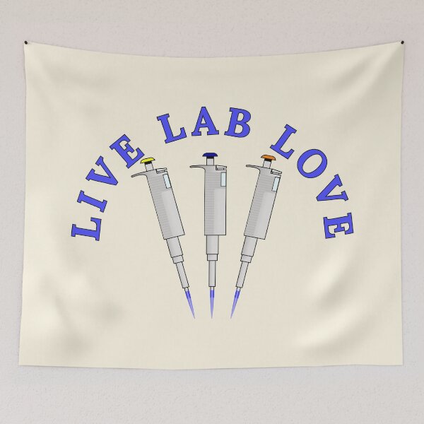 Item preview, Live Lab Love Pipettes (tan) designed and sold by STEMphrases.