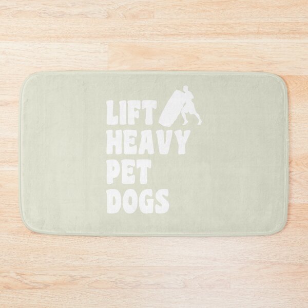 Item preview, Lift Heavy Pet Dog funny dog sayings for dog owners designed and sold by randomdogshirt.