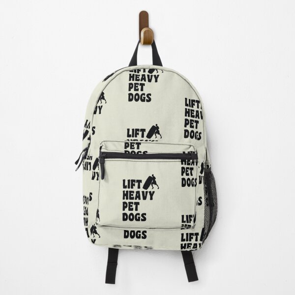 Item preview, Lift Heavy Pet Dog funny dog sayings for dog owners designed and sold by randomdogshirt.